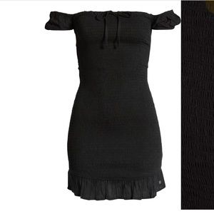 Black Smocked Dress
